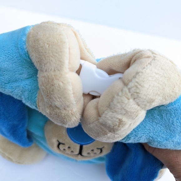 Nwt Lunch Pets Hungry Pup Plush Blue dog Lunch Bag - Picture 3 of 9